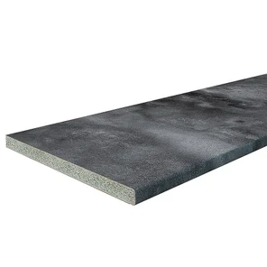 Столешница Hard-38U Прямая Черный детройт