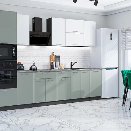 Квадро-01 Белый/Аквамарин