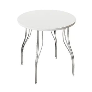 Стол обеденный круглый TLC-2.2 (ОС-12) White In 2S