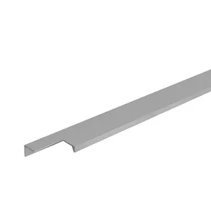 Ручка торцевая мебельная Т-2Матовый алюминий