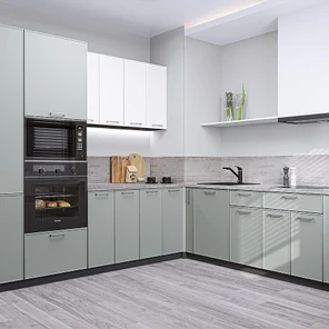 Квадро-02 Белый/Аквамарин