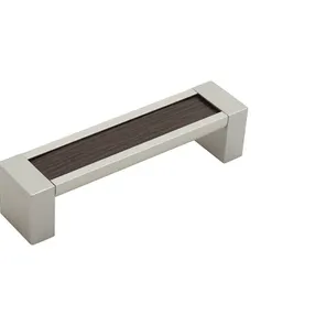 Ручка скоба мебельная С-31Металлик/Венге