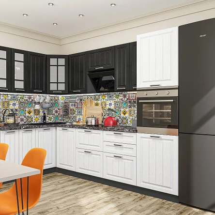 Прага-03 Венге Премиум/Белое дерево