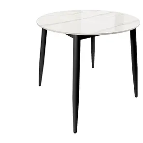 Стол Uni-Form-R.2B SBlack/White Gloss Marble