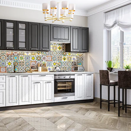 Прага-02 Венге Премиум/Белое дерево