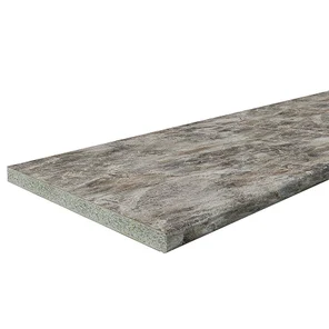 Столешница Hard-38U Прямая Мрамор дымчатый