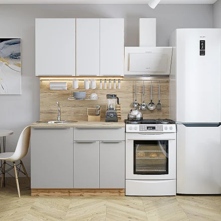 Фьюжн-05 Silky White/Silky Light Grey