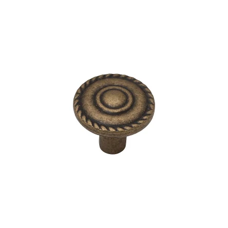 Ручка кнопка мебельная RK-071OAB Оксидированная бронза