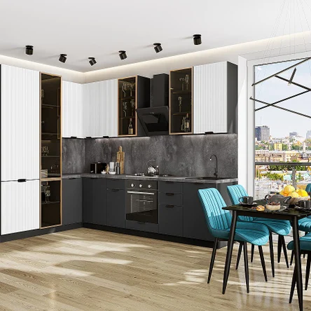 Евро Лайн-07 Белый/Антрацит