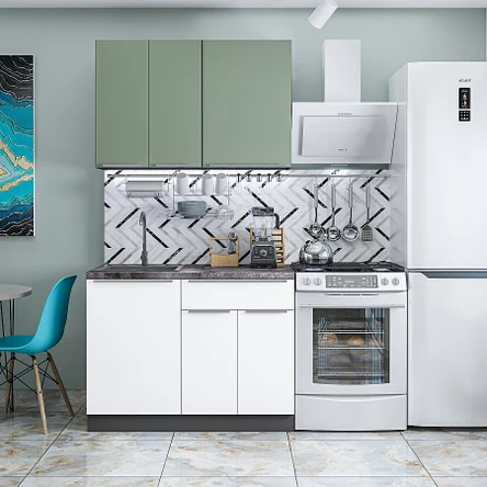 Фьюжн-05 Silky Mint/Silky White