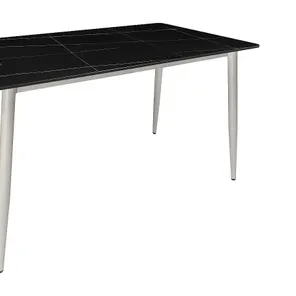 Стол Uni-Form-S2.2B SGrey/Black Matt Laurent