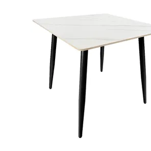 Стол Uni-Form-S.2B SBlack/White Matt Marble