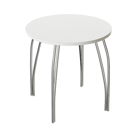 Стол обеденный круглый TLC-2.2 (ОС-11) White In 2S