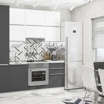 Фьюжн-06 Silky White/Stormy Silk