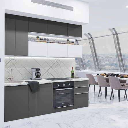 Фьюжн-01 Stormy Silk/Silky White