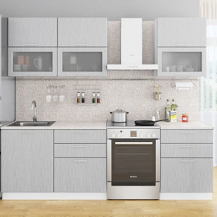 Валерия-М-01 Серый металлик дождь светлый