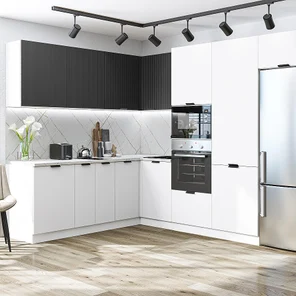 Евро Лайн-03 Антрацит/Белый