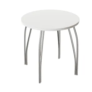 Стол обеденный круглый TLC-2.2 (ОС-11) White In 2S