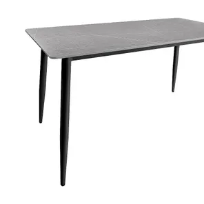 Стол Uni-Form-S2.2B SBlack/Grey Matt Cliff