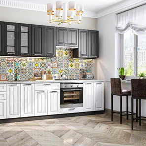 Прага-02 Венге Премиум/Белое дерево