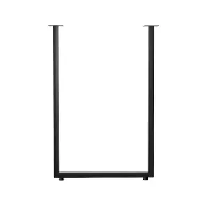 Подстолье Лофт П-образное регулируемое Черный муар