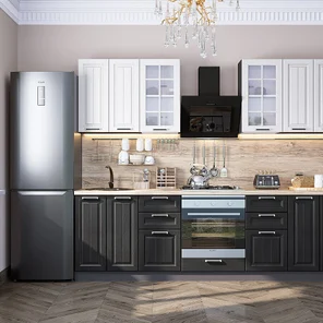 Прага-01 Белое дерево/Венге Премиум