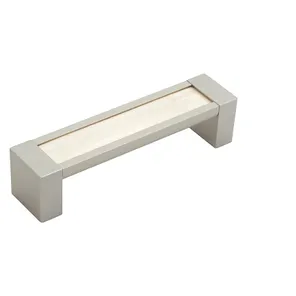 Ручка скоба мебельная С-31Металлик/Nordic oak