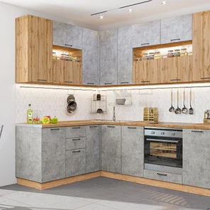 Флэт-02 Wotan Oak 2S/Temple Stone 2S