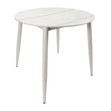 Стол Uni-Form-R.2B SGrey/White Matt Marble