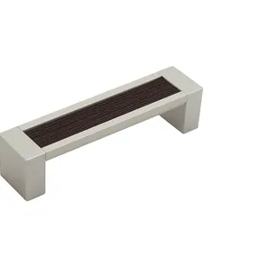 Ручка скоба мебельная С-31Металлик/Wenge veralinga