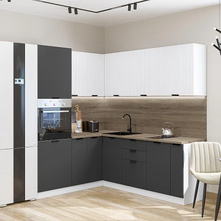 Евро Лайн-04 Белый/Антрацит