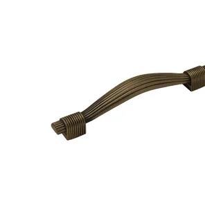 Ручка скоба мебельная RS-075MAB Атласная бронза