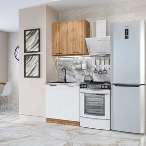 Флэт-03 Wotan Oak 2S/White In 2S