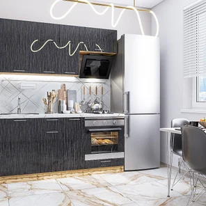 Валерия-М-06 Черный металлик дождь