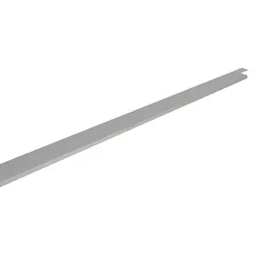 Ручка торцевая мебельная Т-2Матовый алюминий