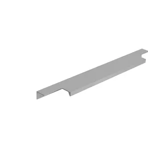 Ручка торцевая мебельная Т-2Матовый алюминий