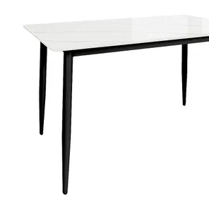 Стол Uni-Form-S2.2B SBlack/White Gloss Marble